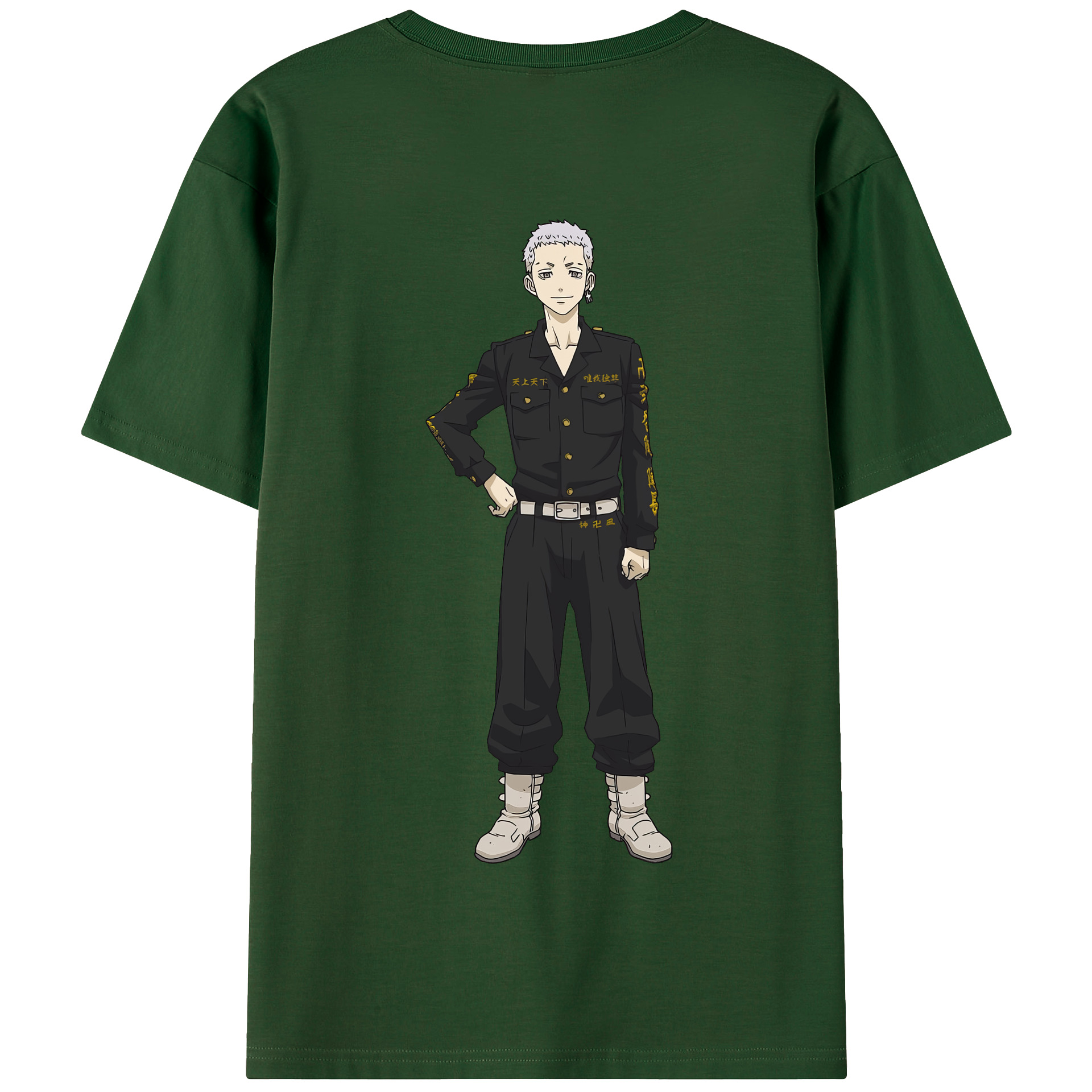 （画像用） 東京リベンジャーズ Tokyo Revengers 綿100％半袖Tシャツ（背面プリント）